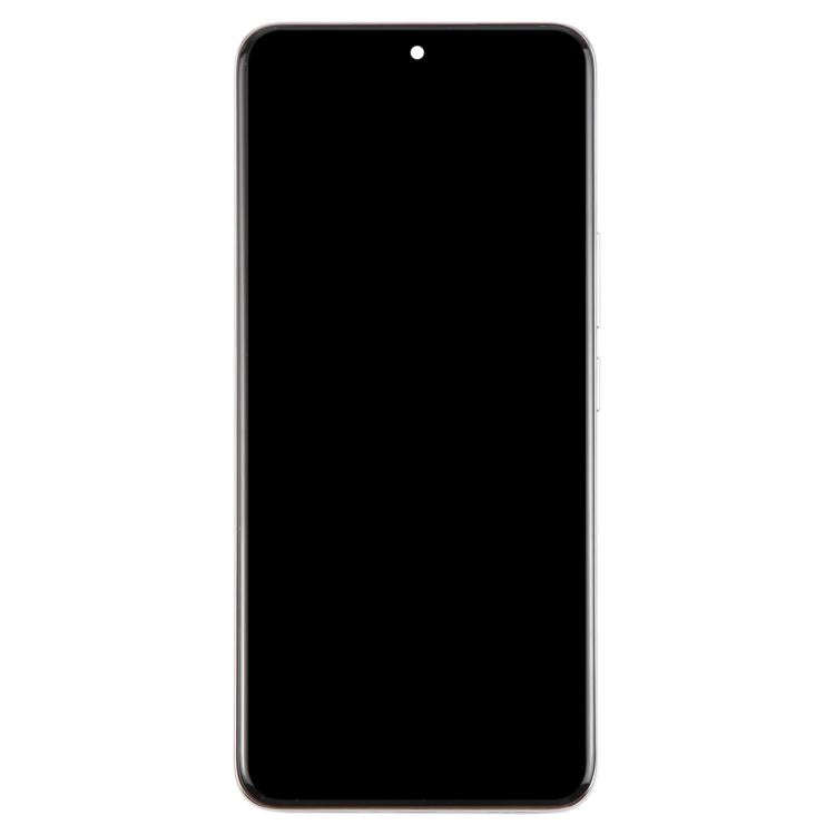 For Honor 200 Original LCD Screen Digitizer Full Assembly with Frame (Pink)