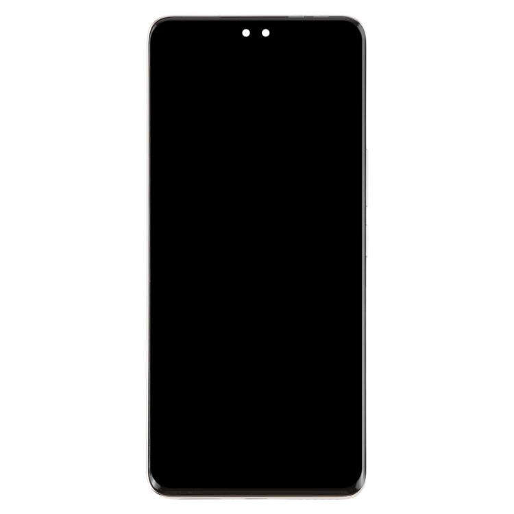 For Honor 300 Pro Original LCD Screen Digitizer Full Assembly with Frame (Silver)