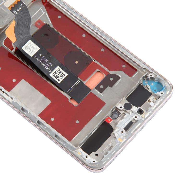 For Honor 200 Pro Original LCD Screen Digitizer Full Assembly with Frame (Silver)