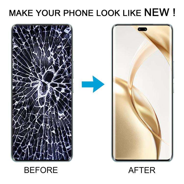 For Honor 200 Pro Original LCD Screen Digitizer Full Assembly with Frame (Silver)