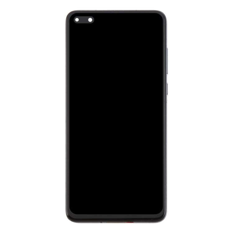 For Huawei P40 TFT LCD Screen Digitizer Full Assembly with Frame, Not Supporting Fingerprint Iden...