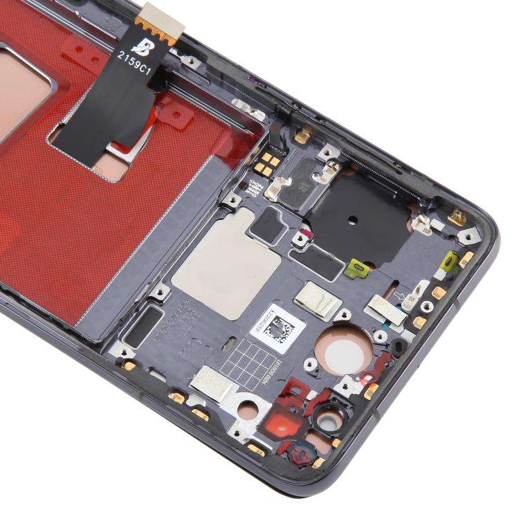 For Huawei P40 TFT LCD Screen Digitizer Full Assembly with Frame, Not Supporting Fingerprint Iden...