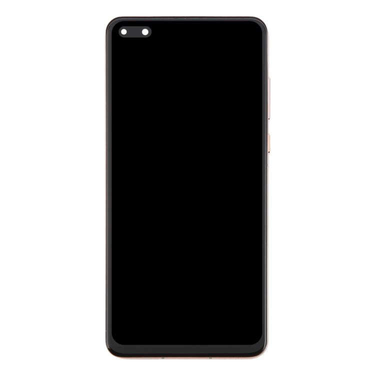 For Huawei P40 TFT LCD Screen Digitizer Full Assembly with Frame, Not Supporting Fingerprint Iden...