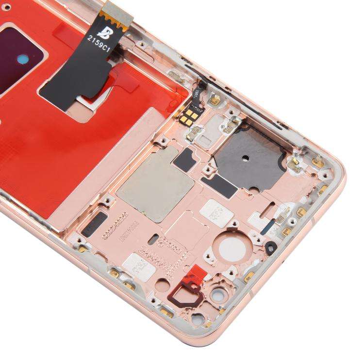 For Huawei P40 TFT LCD Screen Digitizer Full Assembly with Frame, Not Supporting Fingerprint Iden...