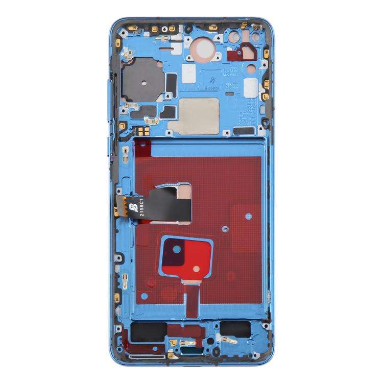For Huawei P40 TFT LCD Screen Digitizer Full Assembly with Frame, Not Supporting Fingerprint Iden...