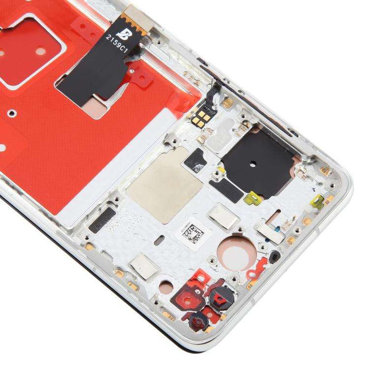 For Huawei P40 TFT LCD Screen Digitizer Full Assembly with Frame, Not Supporting Fingerprint Iden...