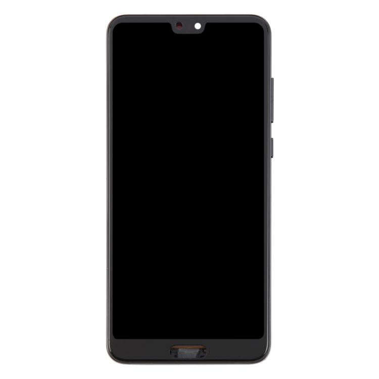 For Huawei P20 Pro TFT LCD Screen Digitizer Full Assembly with Frame, Not Supporting Fingerprint ...