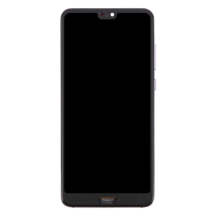 For Huawei P20 Pro TFT LCD Screen Digitizer Full Assembly with Frame, Not Supporting Fingerprint ...