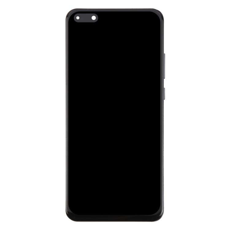 For Huawei P40 Pro TFT LCD Screen Digitizer Full Assembly with Frame, Not Supporting Fingerprint ...