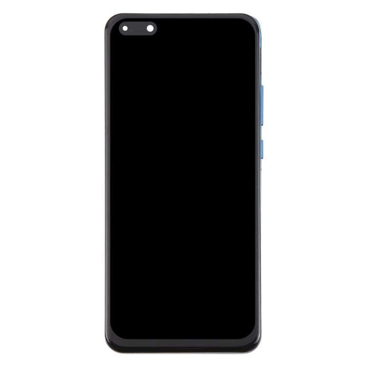 For Huawei P40 Pro TFT LCD Screen Digitizer Full Assembly with Frame, Not Supporting Fingerprint ...