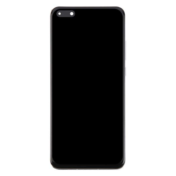 For Huawei P40 Pro TFT LCD Screen Digitizer Full Assembly with Frame, Not Supporting Fingerprint ...