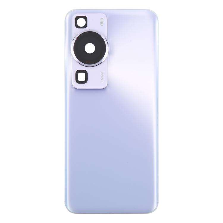 For Huawei P60 Battery Back Cover with Camera Lens Cover(Purple)