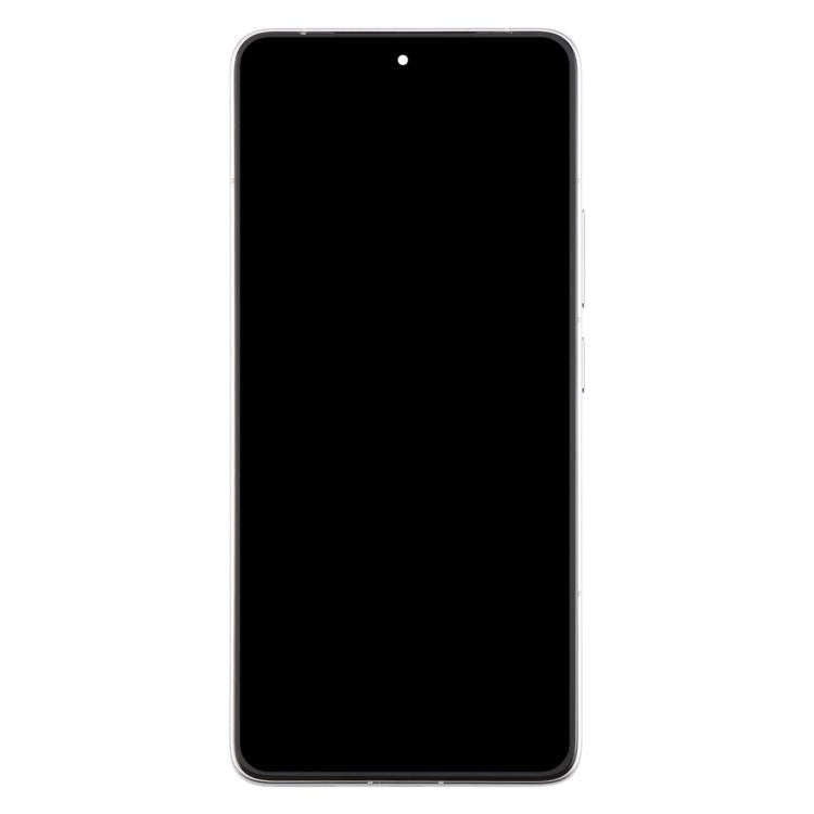 For Xiaomi Redmi K80 Pro AMOLED Original LCD Screen Digitizer Full Assembly with Frame (Silver)