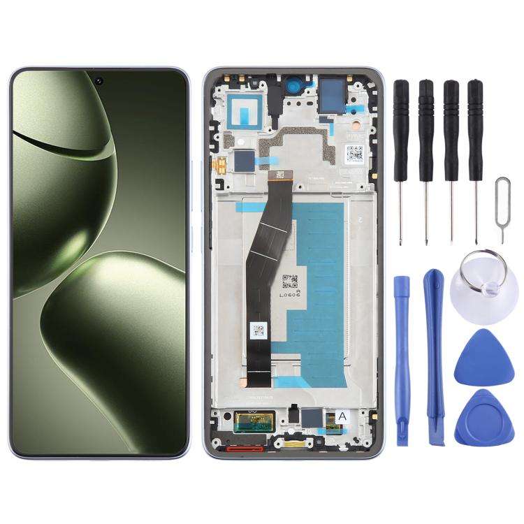 For Xiaomi 14T AMOLED Original LCD Screen Digitizer Full Assembly with Frame (Blue)
