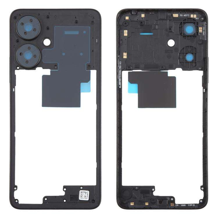 For Xiaomi Redmi 13C 5G Original Middle Frame Bezel Plate (Black)