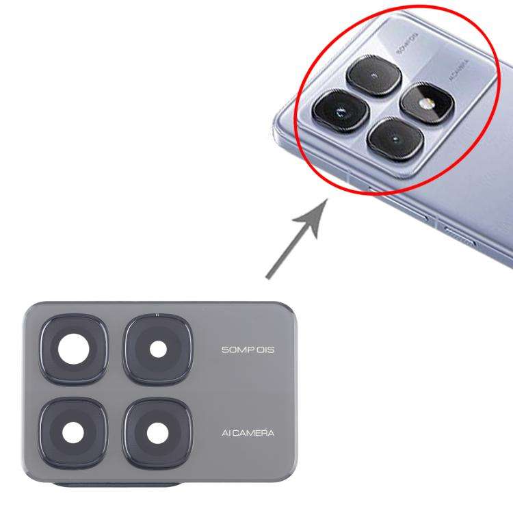 For Xiaomi Redmi K70 Ultra Original Rear Camera Lens Cover (Black)