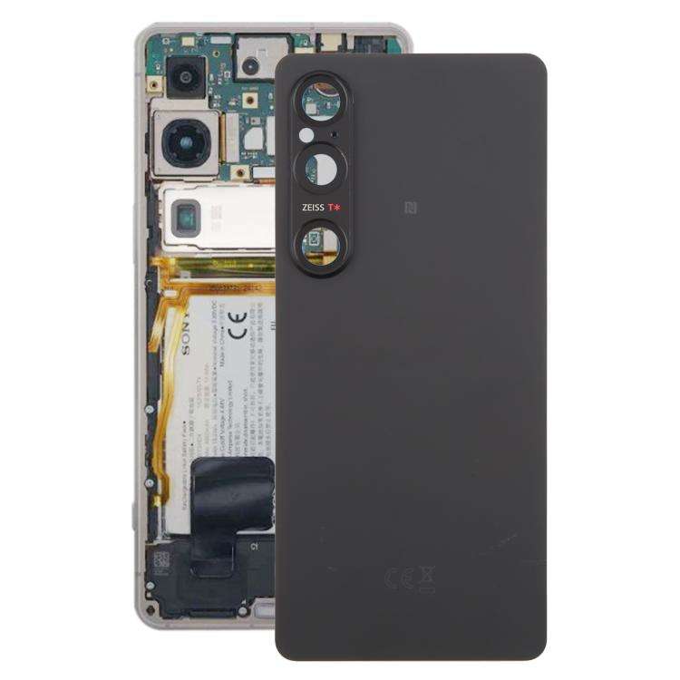 For Sony Xperia 1 VI Original Battery Back Cover with Camera Lens Cover(Black)