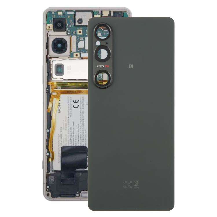 For Sony Xperia 1 VI Original Battery Back Cover with Camera Lens Cover(Green)