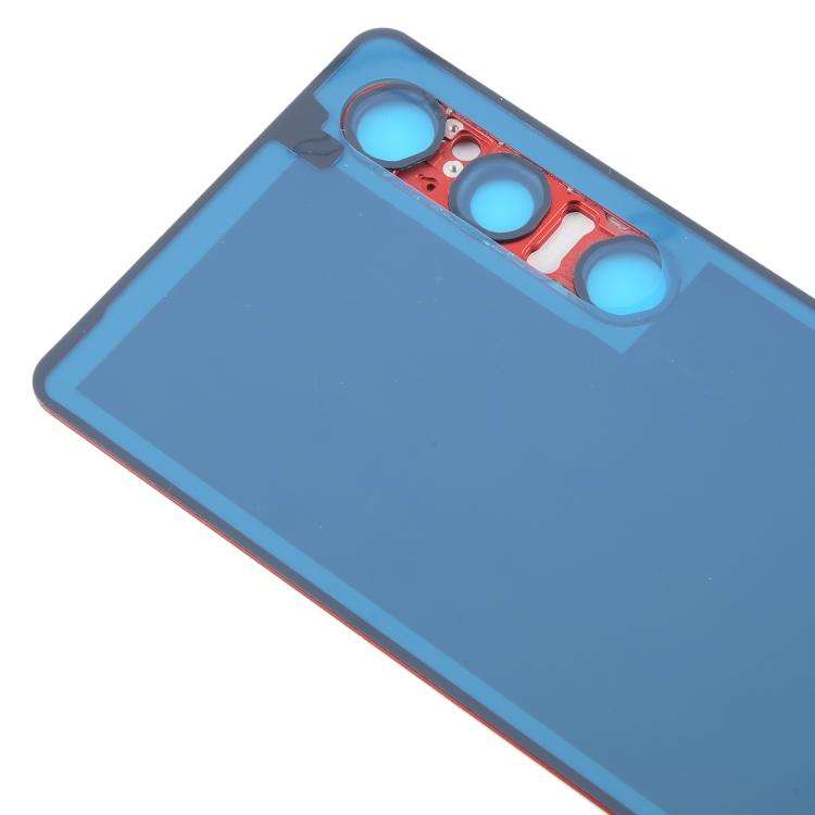 For Sony Xperia 1 VI Original Battery Back Cover with Camera Lens Cover(Red)