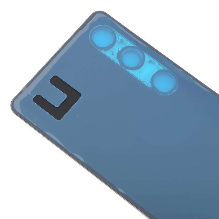 For Sony Xperia 1 VI Original Battery Back Cover with Camera Lens Cover(Silver)