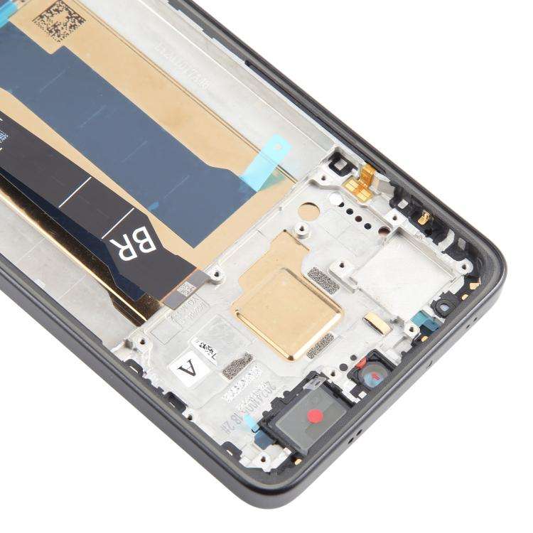 For Xiaomi Redmi Turbo 4 AMOLED Original LCD Screen Digitizer Full Assembly with Frame (Black)