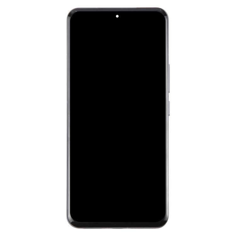 For Xiaomi 15 Pro AMOLED Original LCD Screen Digitizer Full Assembly with Frame (Silver)