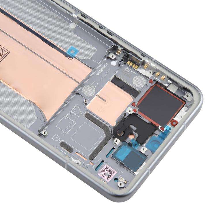 For Xiaomi 15 Pro AMOLED Original LCD Screen Digitizer Full Assembly with Frame (Silver)