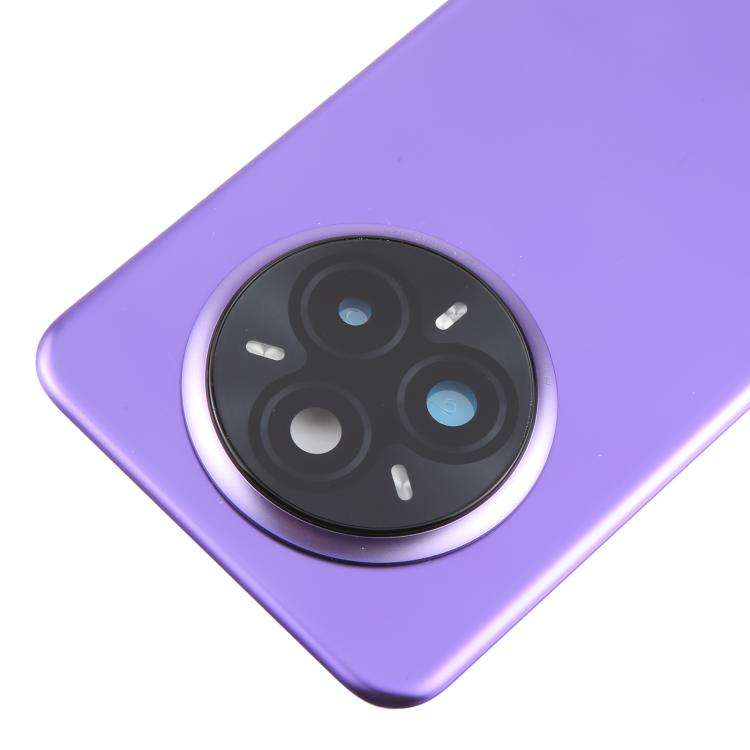For Realme 14 Pro+ Original Battery Back Cover with Camera Lens Cover(Purple)