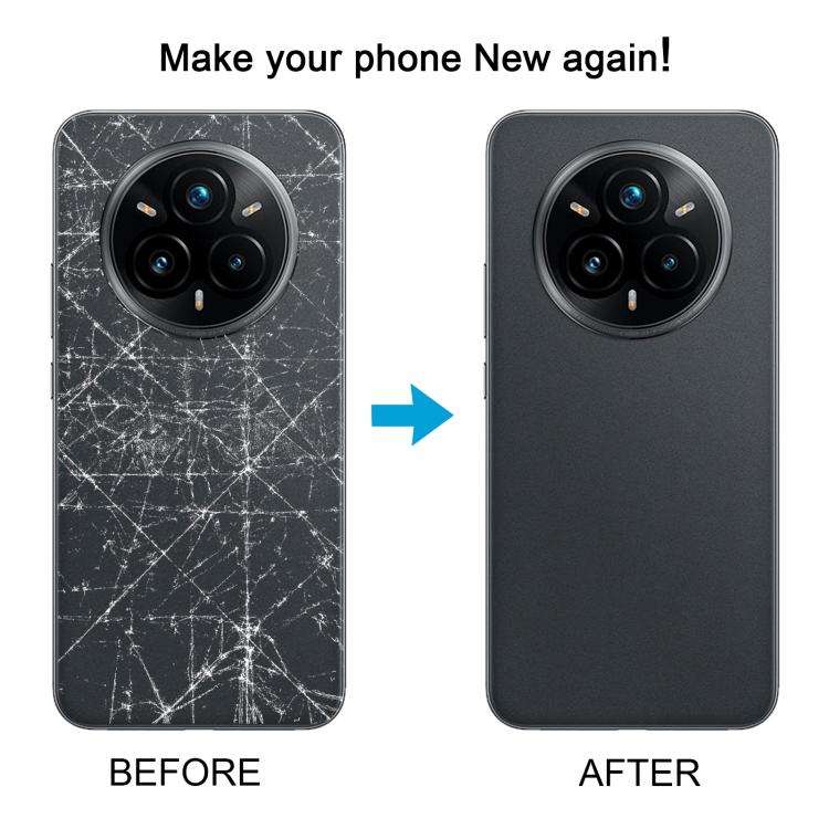 For Realme 14 Pro+ Original Battery Back Cover with Camera Lens Cover(White)