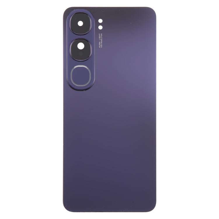 For vivo V40 Lite 5G IDN Version Original Battery Back Cover with Camera Lens Cover(Purple)