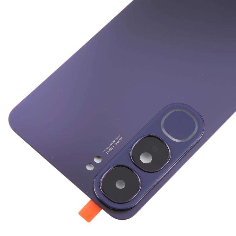 For vivo V40 Lite 5G IDN Version Original Battery Back Cover with Camera Lens Cover(Purple)