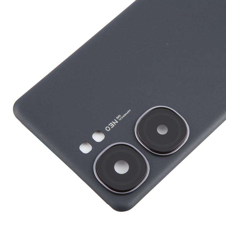 For vivo iQOO Neo9 Pro Battery Back Cover with Camera Lens Cover(Black)