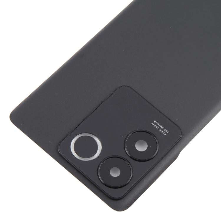 For vivo S17e Battery Back Cover with Camera Lens Cover(Black)