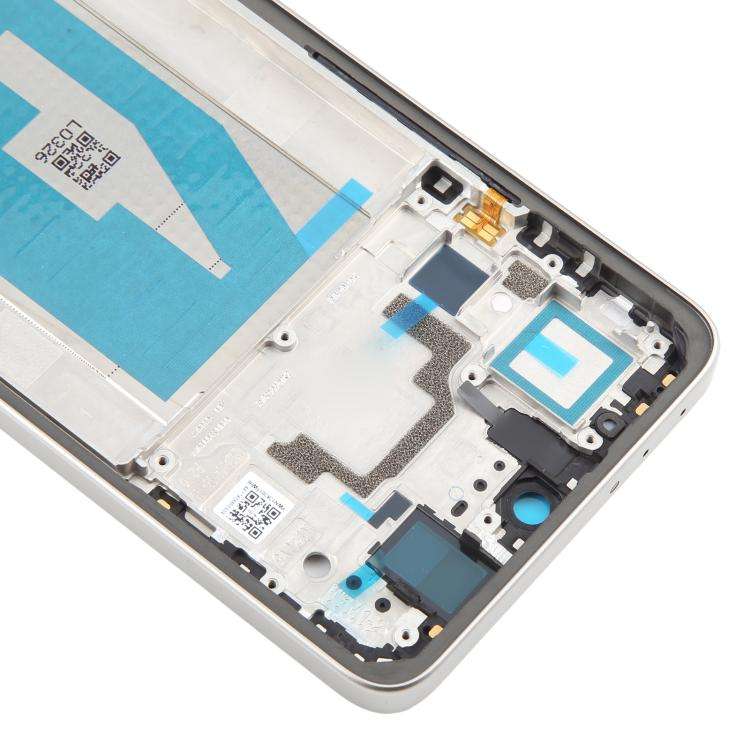 For Xiaomi 14T Original Middle Frame Bezel Plate (Silver)