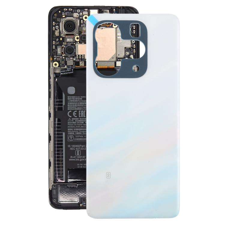 For Xiaomi Redmi Note 14 5G Original Battery Back Cover(White)