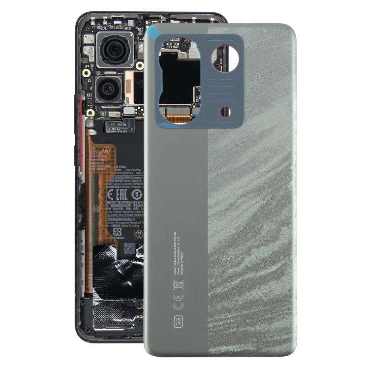 For Xiaomi Poco M7 Pro 5G Original Battery Back Cover(Green)
