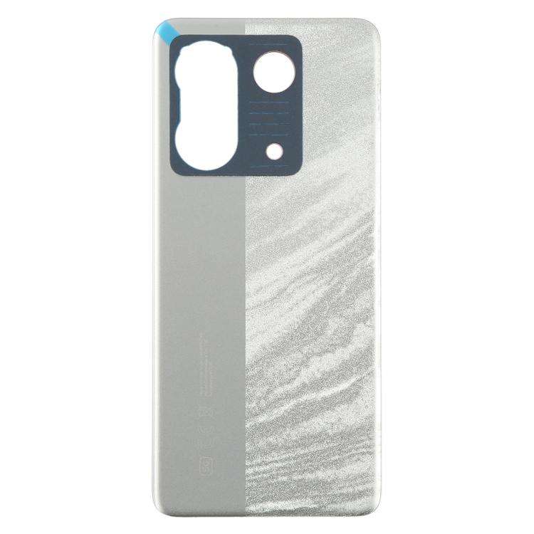 For Xiaomi Poco M7 Pro 5G Original Battery Back Cover(Silver)
