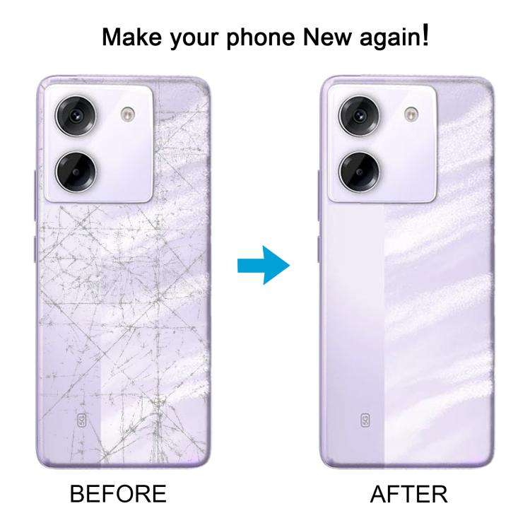 For Xiaomi Poco M7 Pro 5G Original Battery Back Cover(Silver)