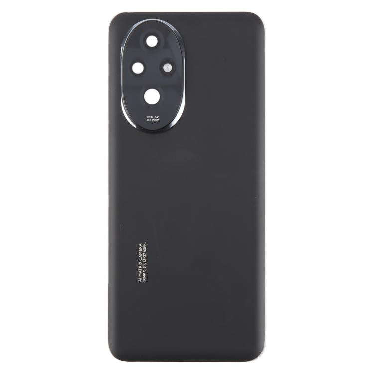 For Honor 200 OEM Battery Back Cover with Camera Lens Cover(Black)