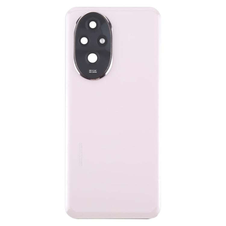 For Honor 200 OEM Battery Back Cover with Camera Lens Cover(Pink)