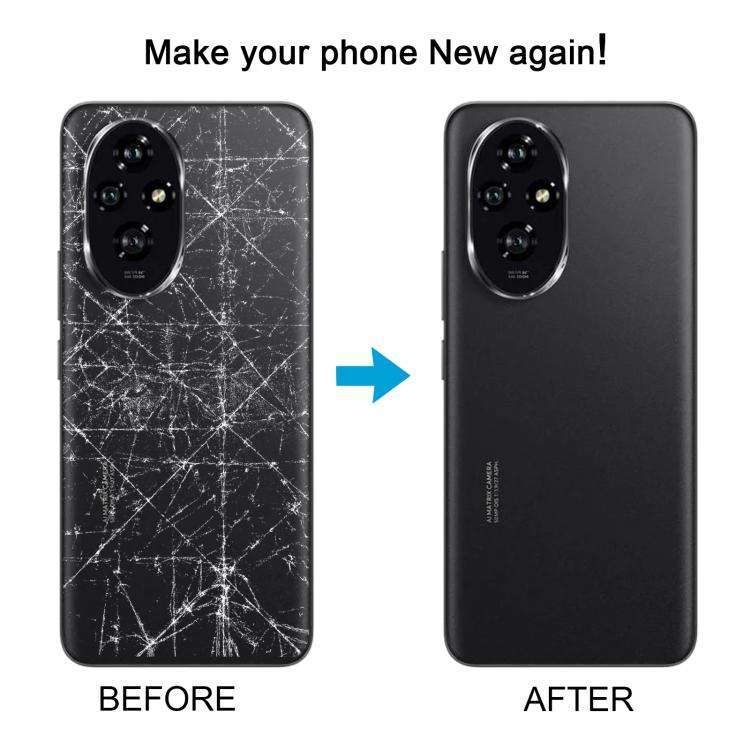 For Honor 200 Pro OEM Battery Back Cover with Camera Lens Cover(White)