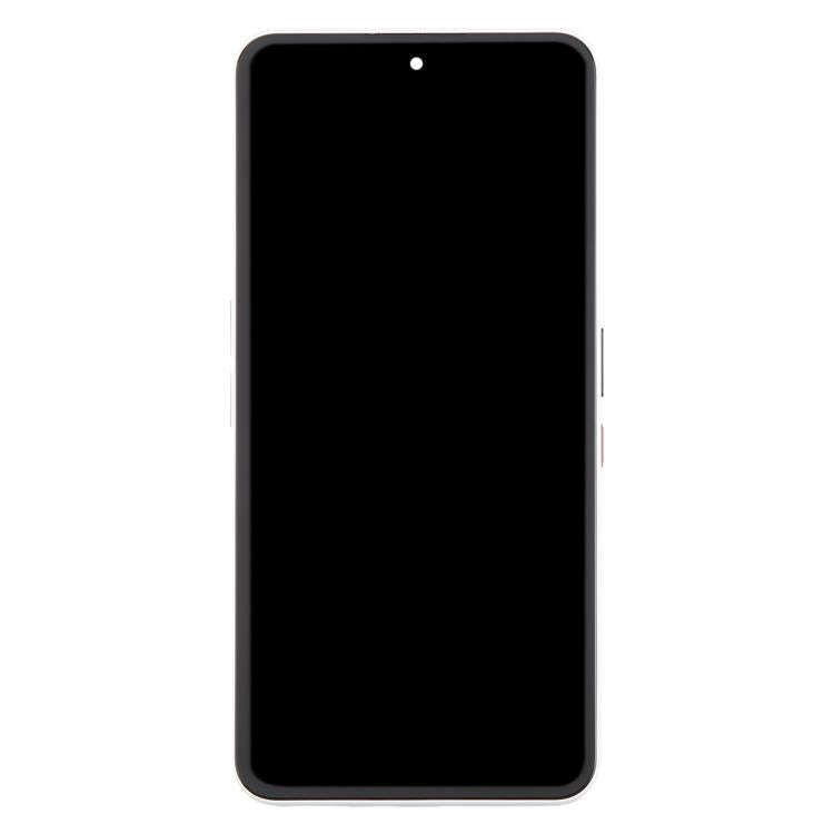 For Nothing Phone 3a A059 AMOLED Original LCD Screen Digitizer Full Assembly with Frame (White)