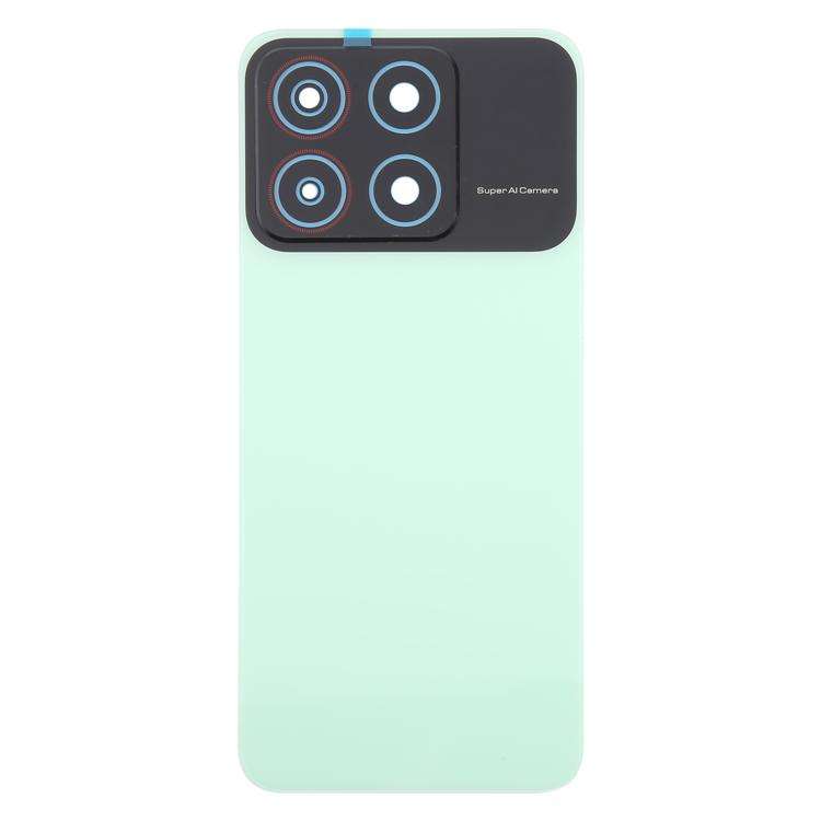 For ZTE Blade A35 Z2453 Plastic Back Cover with Camera Lens Cover(Green)