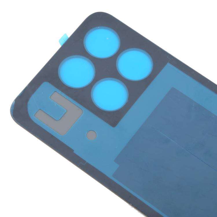 For ZTE Blade A55 Z2450 Plastic Back Cover with Camera Lens Cover(Black)