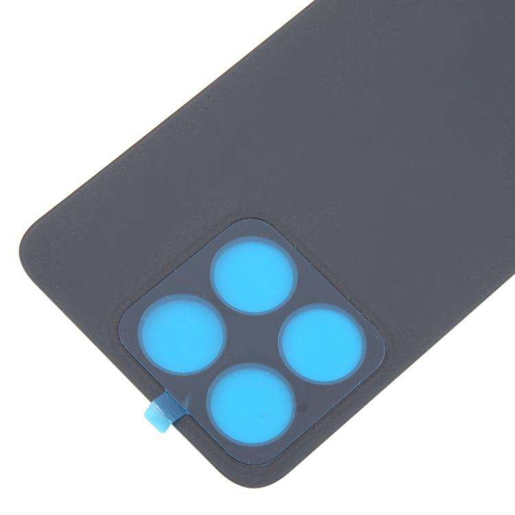For ZTE Blade A55 Z2450 Plastic Back Cover with Camera Lens Cover(Black)