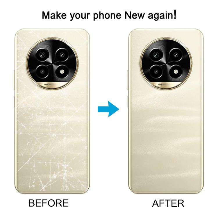 For Realme 13 Pro Back Cover(Gold)
