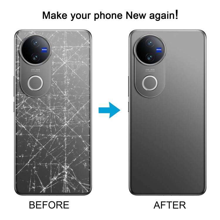 For vivo v50 Original Back Cover(Purple)