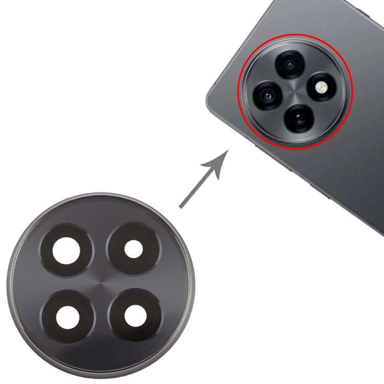 For OnePlus 13R Original Rear Camera Lens Cover (Black)