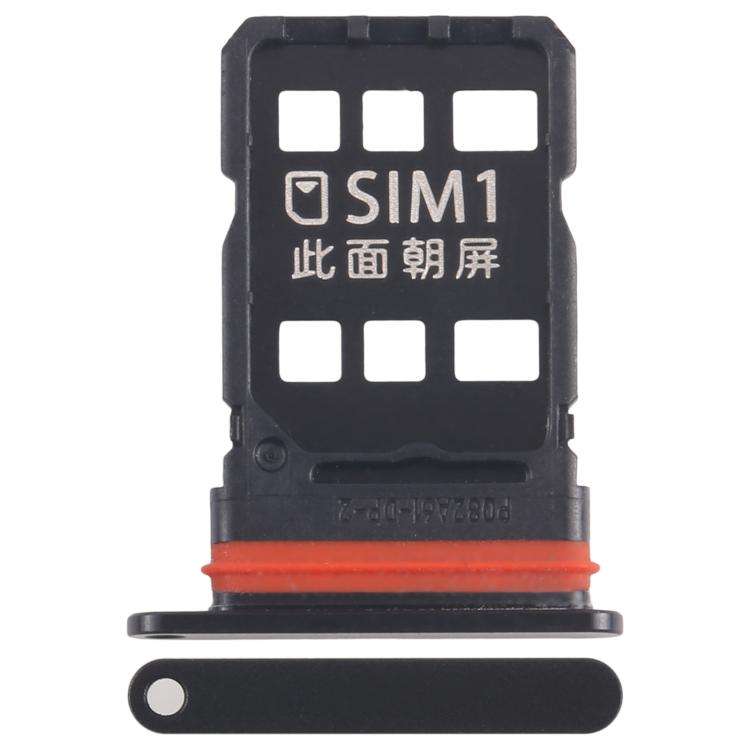 For ZTE nubia Z70 Ultra NX733J NX736J SIM + SIM Card Tray (Black)