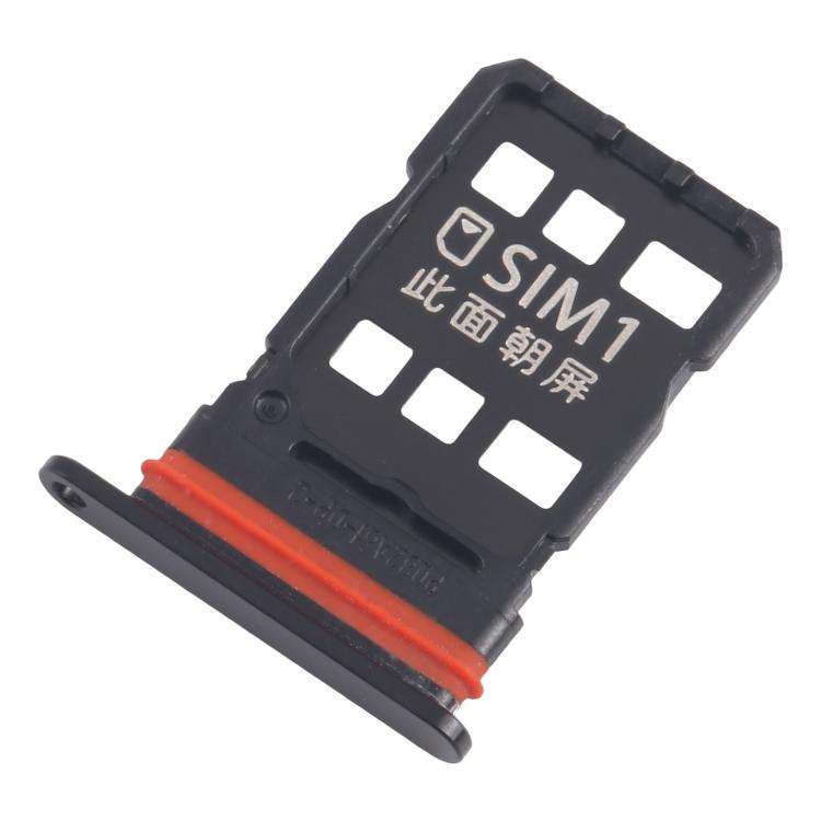 For ZTE nubia Z70 Ultra NX733J NX736J SIM + SIM Card Tray (Black)